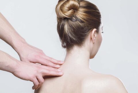 Masáž šíje + parafin